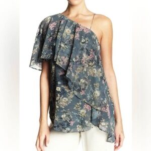 Haute Hippie One Shoulder Ruffle Floral Blouse Lux
Lisbon